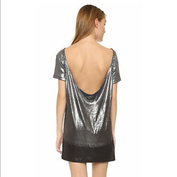 ✨HP✨FP Ombre Sequins Gunmetal Gray Dress✨ - Picture 3 of 11